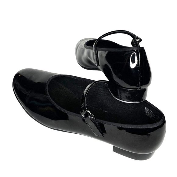 010 ABT SPOTLIGHTS TAP SHOES BLACK MARYJANE STRAP 4.5 Posh Show sb7 - Picture 3 of 5